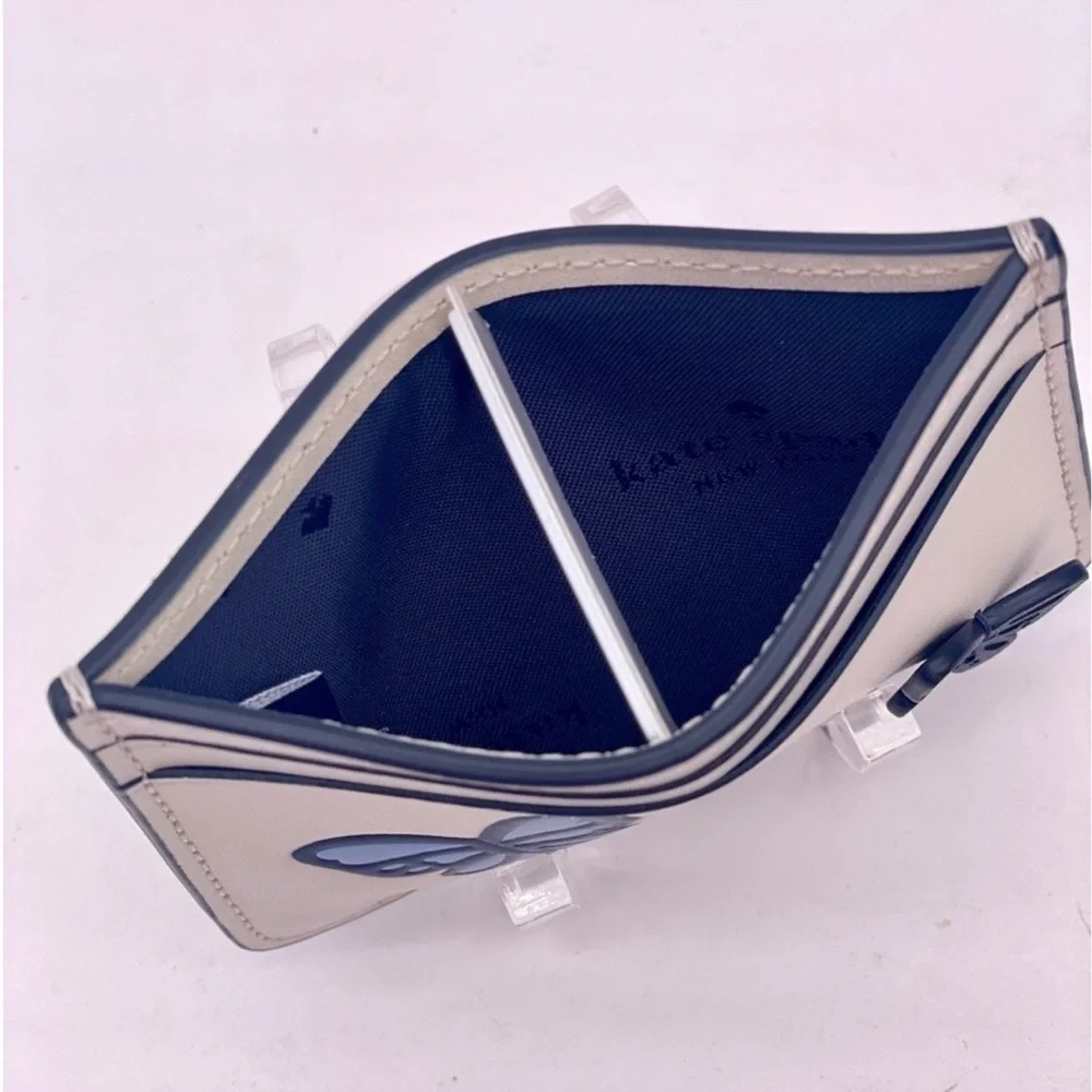 Kate Spade Small Wallet Slim Butterfly Card Holder